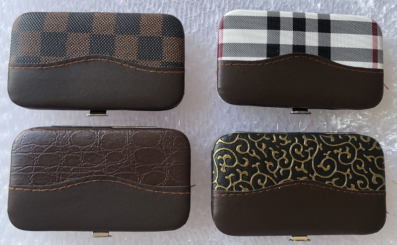 leather manicure/pedicure set