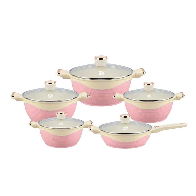 BW ceramic pot 20,24,26,28,28,32 cm respectively