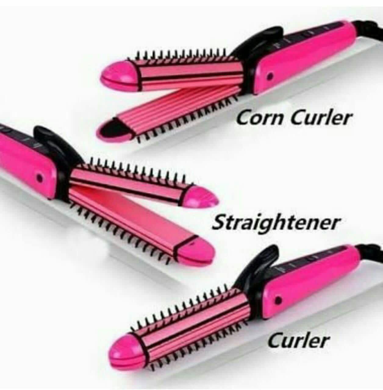 3in1 hair straighner