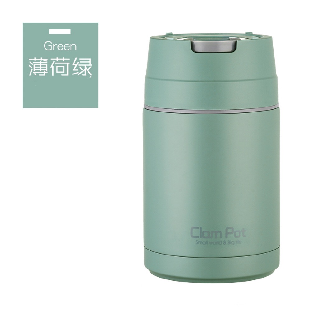 800ml clam pot food flask (18hours hotness) (copy)