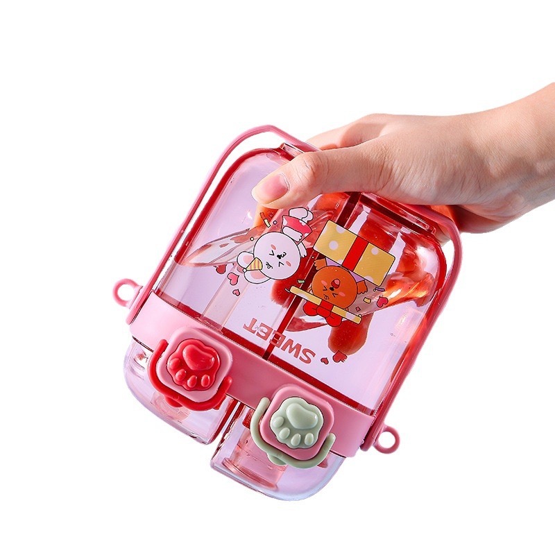 sweet 2 partition water bottle(1000ml)