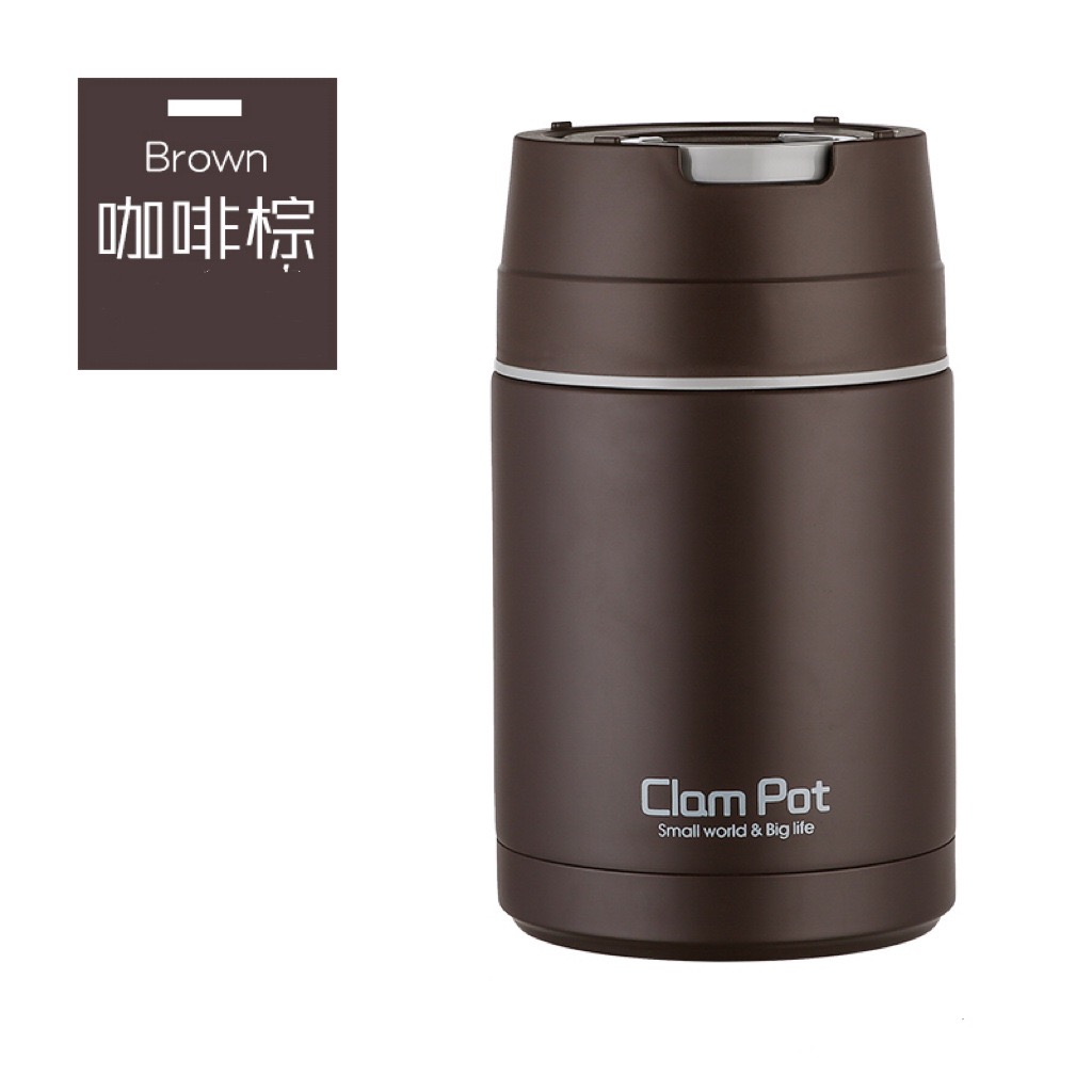 800ml clam pot food flask (18hours hotness) (copy)