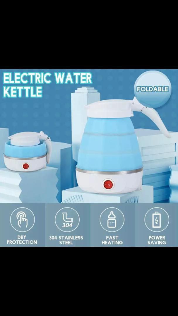 Foldable electric kettle