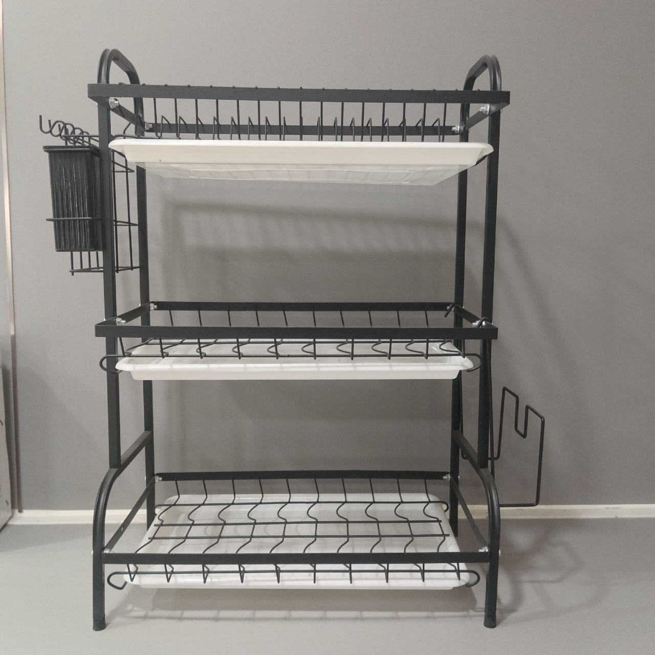 3layers plate rack