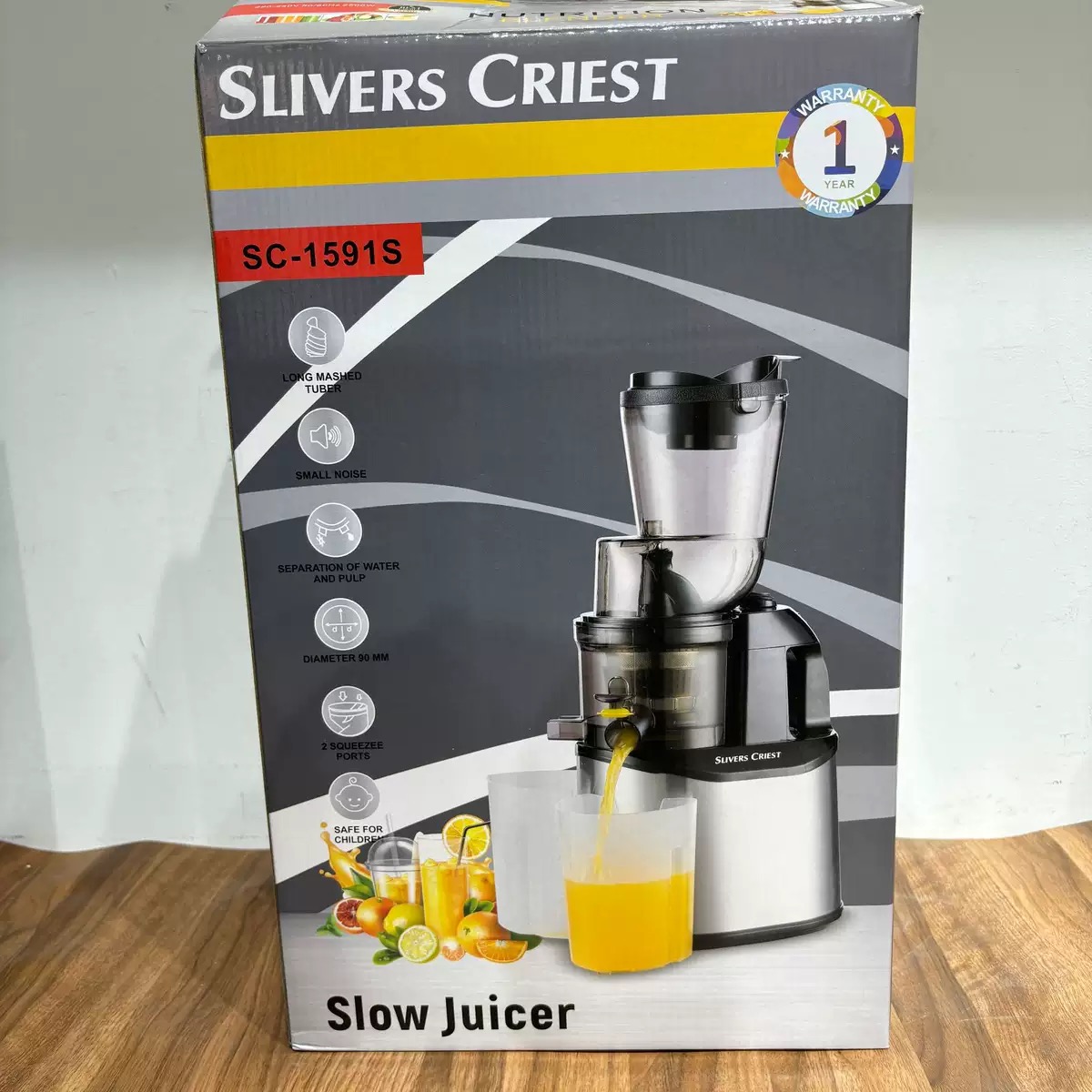 Sliver crest slow juicer