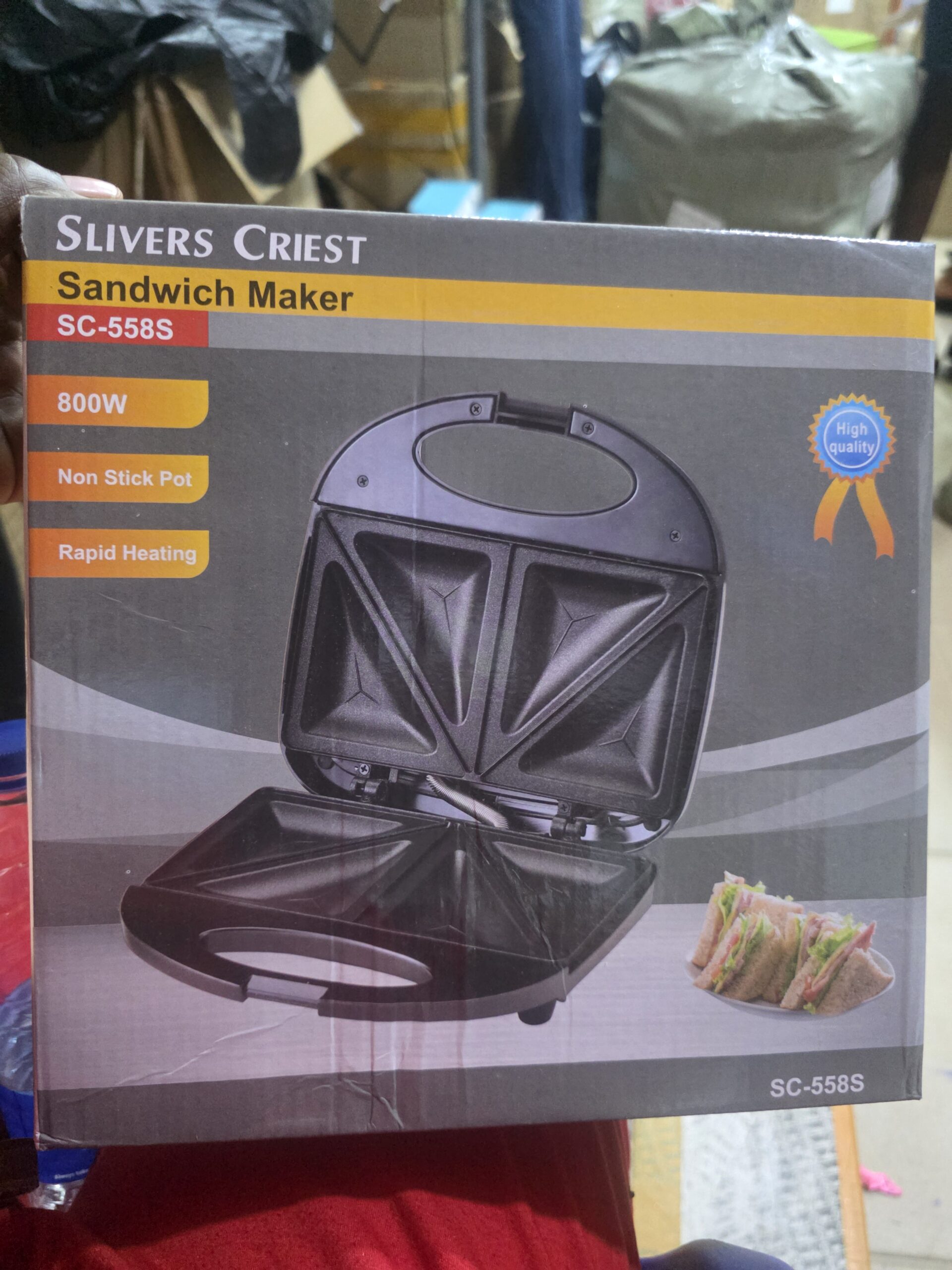 Sliver crest sandwich marker