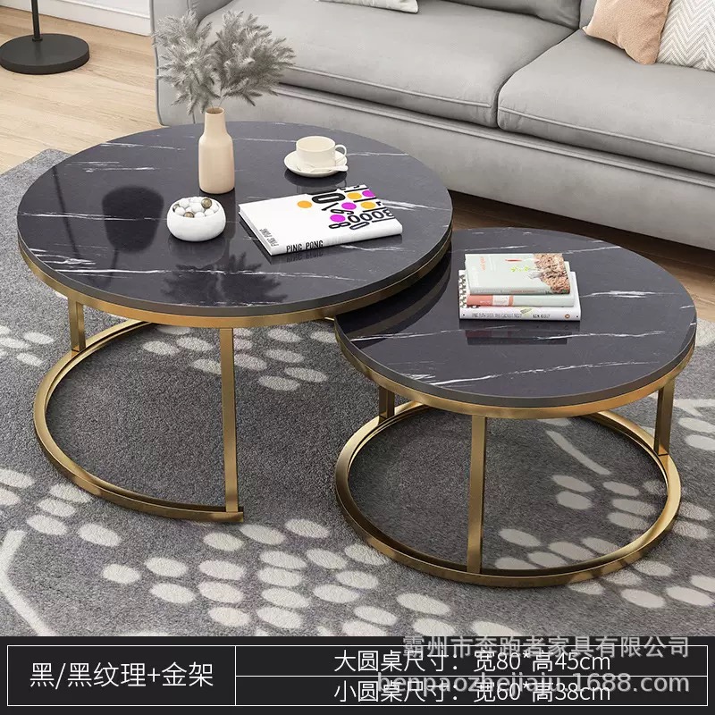 2 IN 1 MARBLE CENTER TABLE