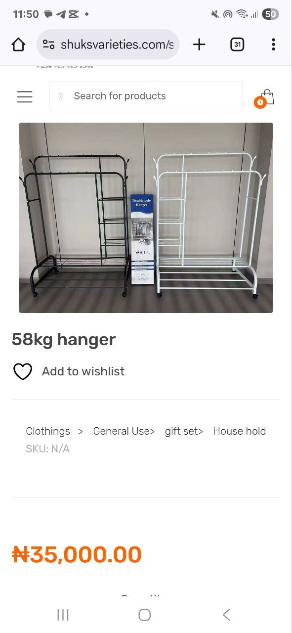 heavy weight hanger with steps 58kg