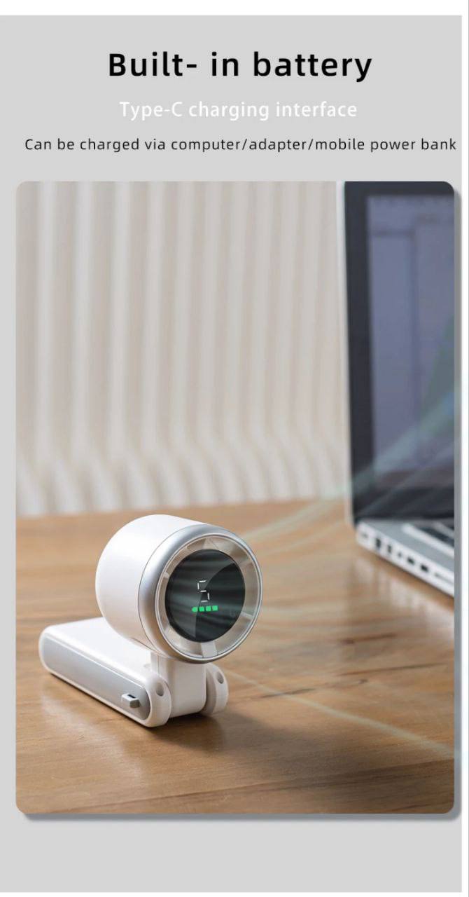 Turbo mini fan
