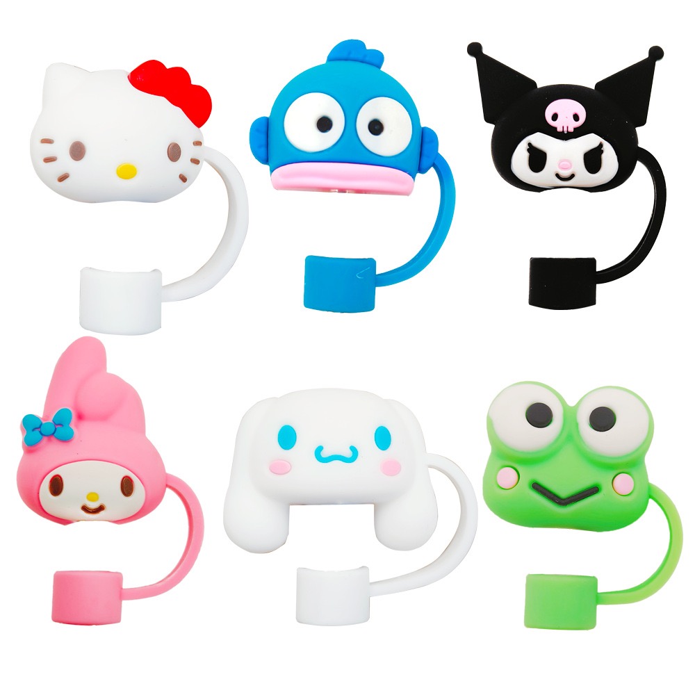 character straw cover