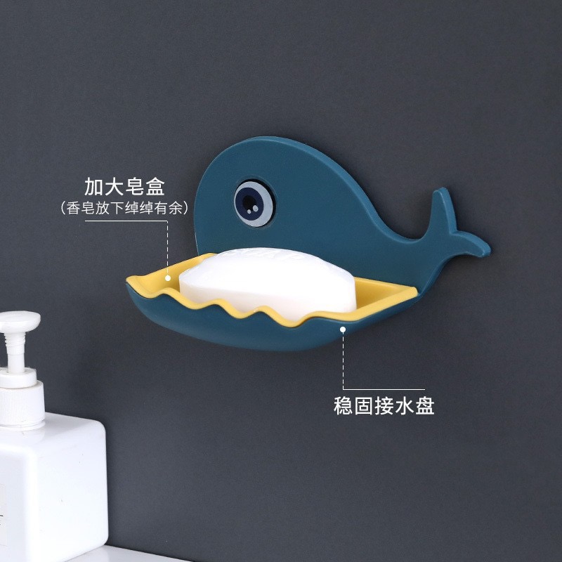 whale single soap rack