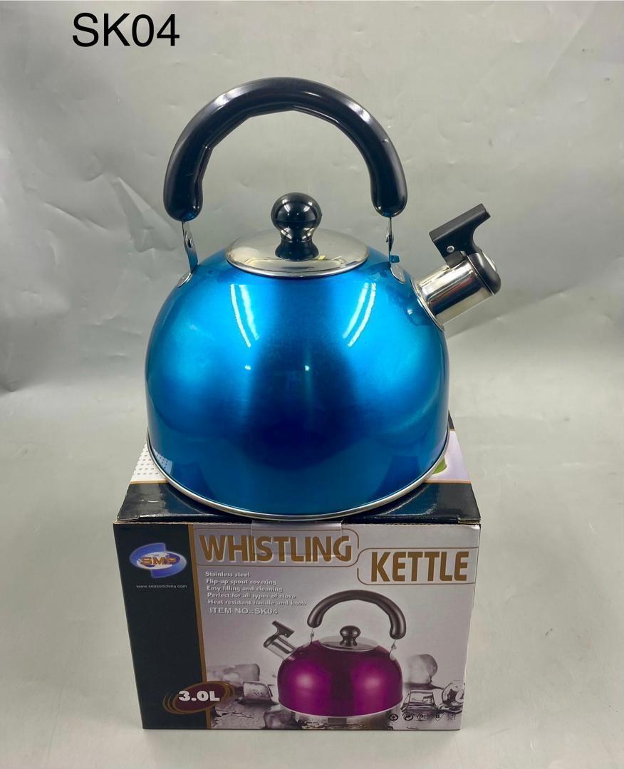 3liters whistling colour kettle