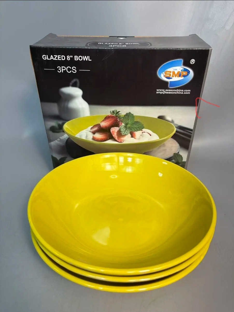 3pcs ceramic bowl set