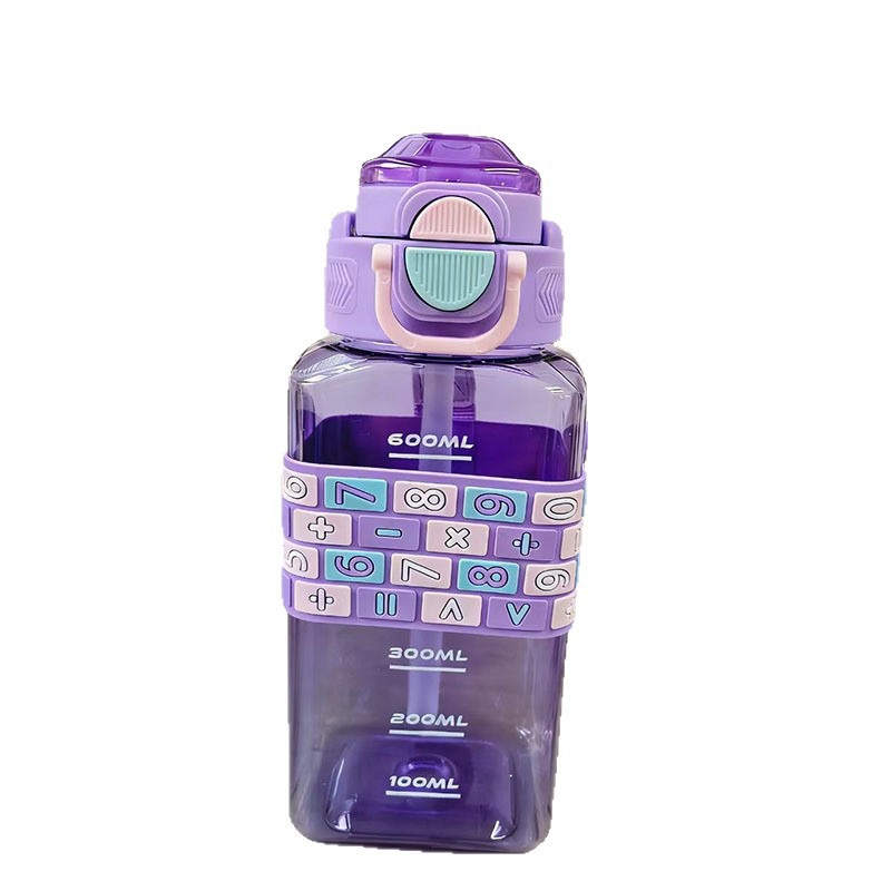 600ml double drinking  water bottle