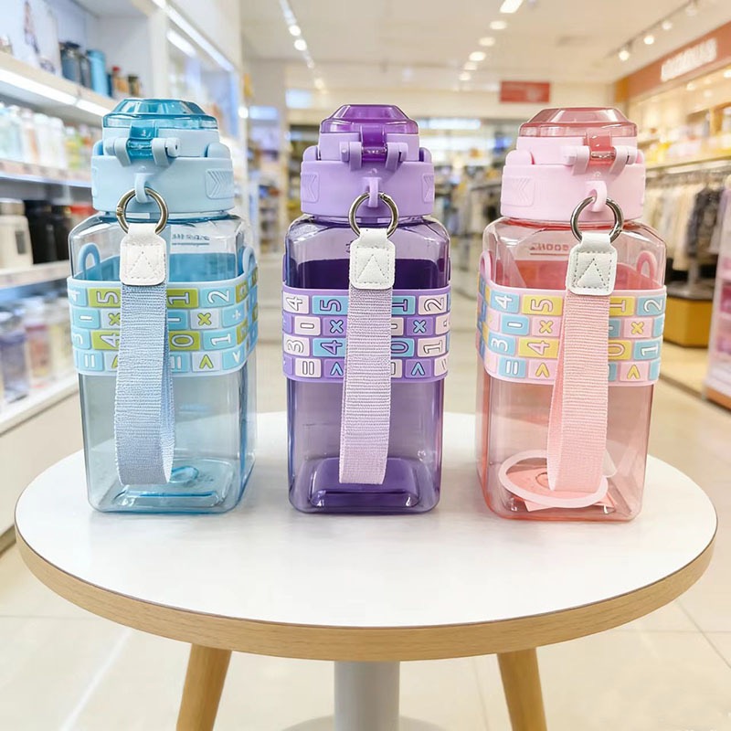 600ml double drinking  water bottle