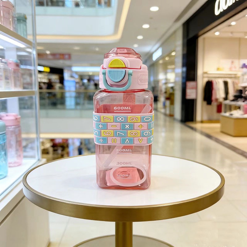 600ml double drinking  water bottle