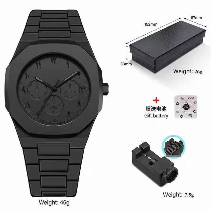 Ceramic unisex watch
