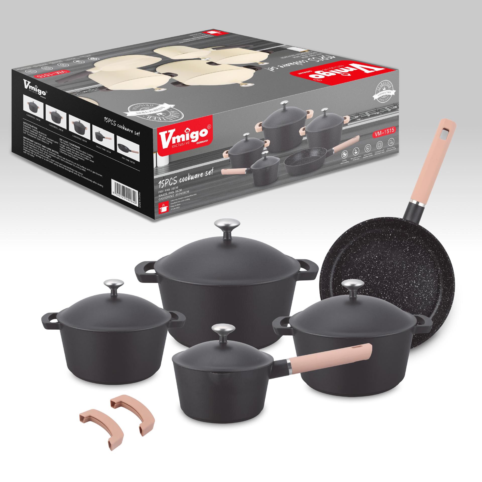 Vmigo  granite ceramic cook ware pot