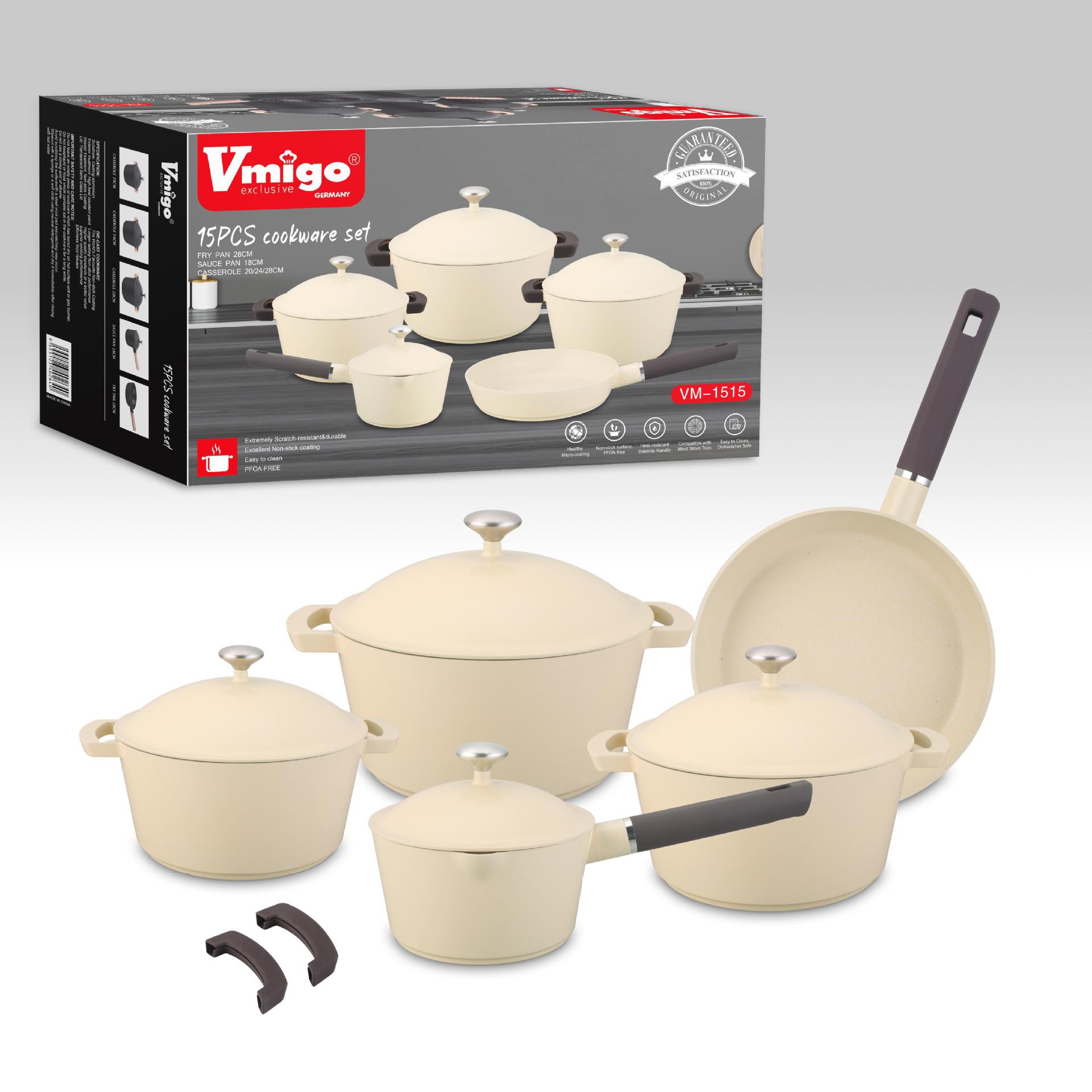 Vmigo  granite ceramic cook ware pot