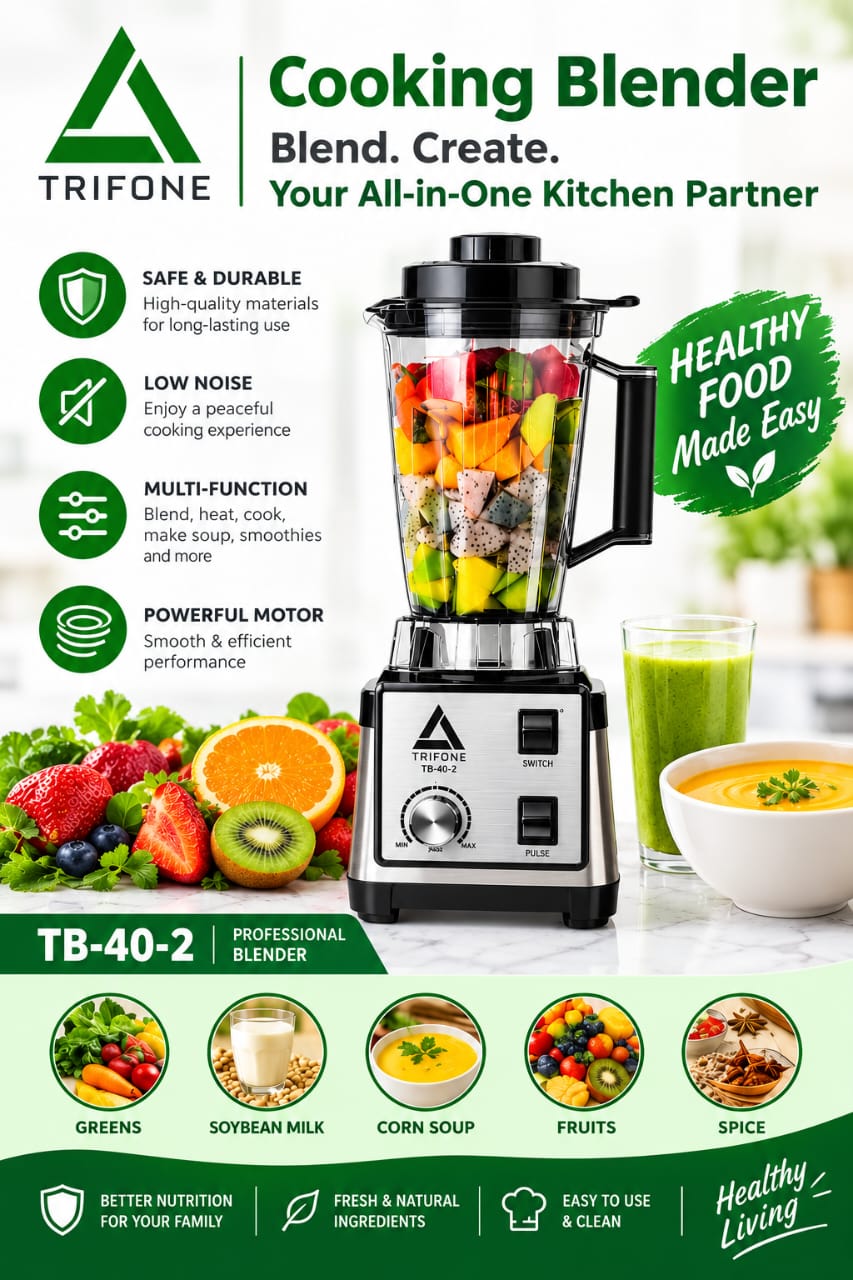 Trifone multi purpose Blender Extra cup