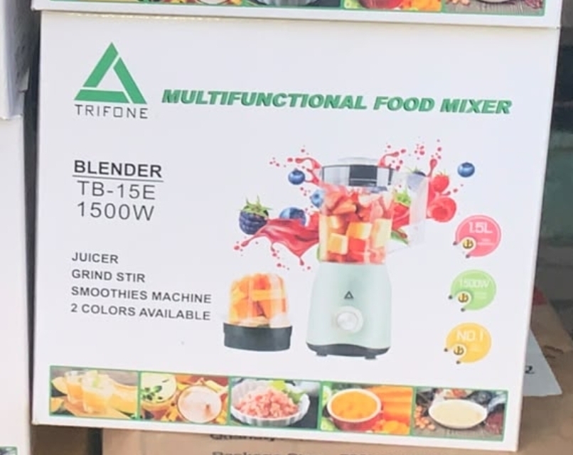 Multi functional food mixer trifone