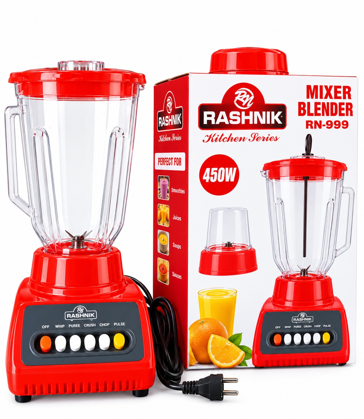 Rashnik mixer blender 450watts