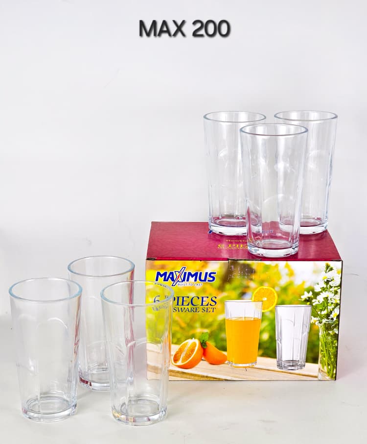 Maximus by( 6) tumblers