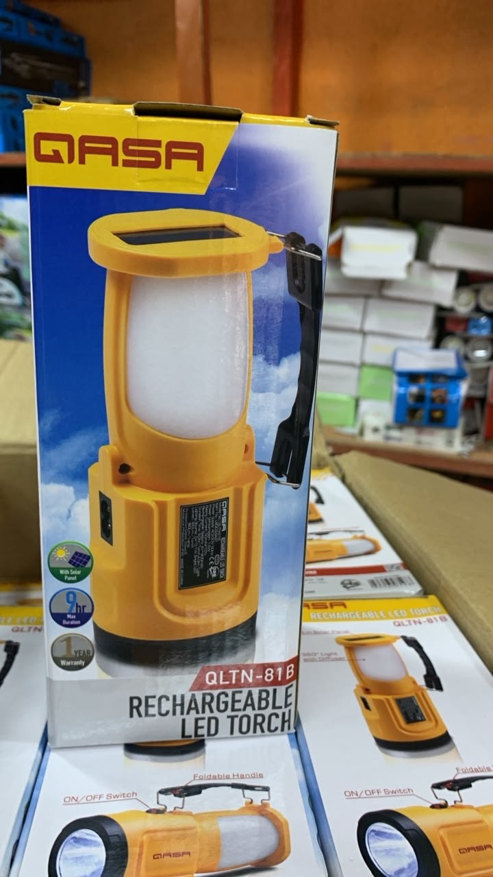 Qasa solar rechargeable Lamp