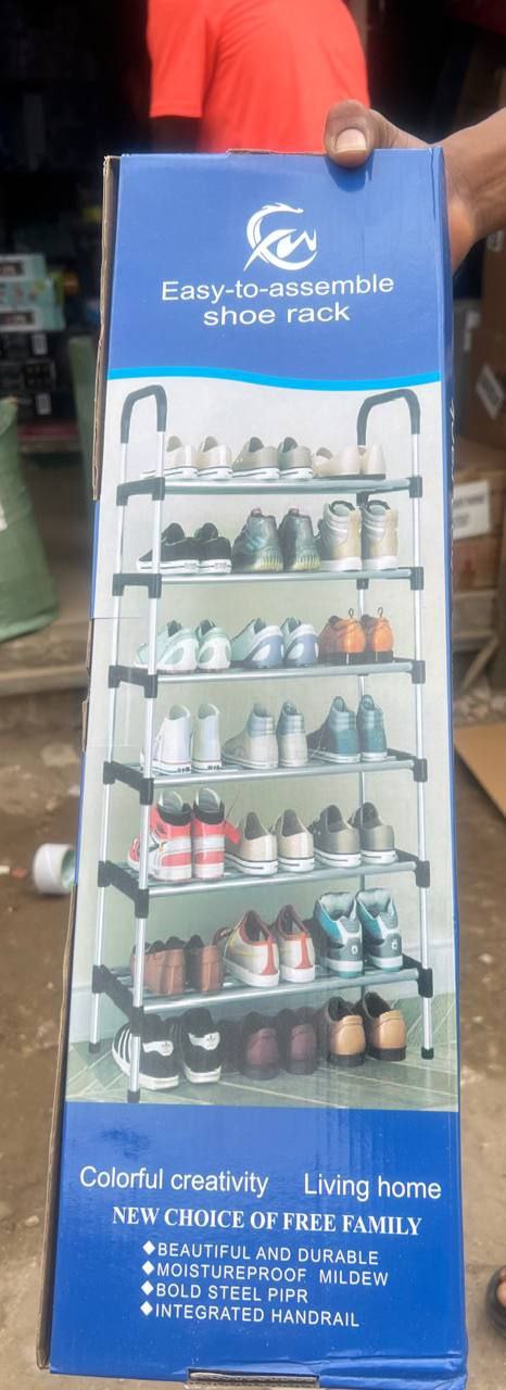 6 layers shoe rack