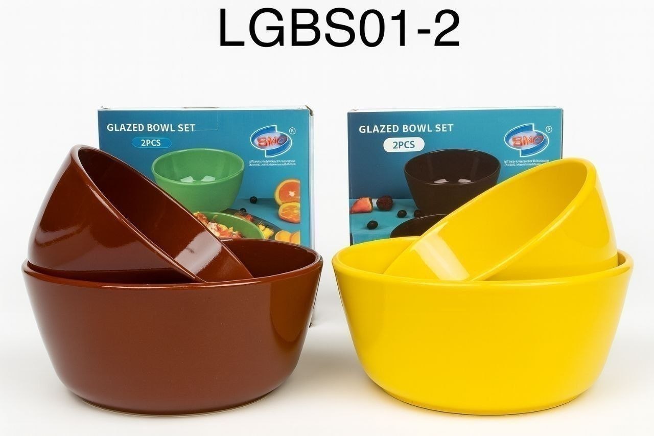 2pcs ceramic bowl sets