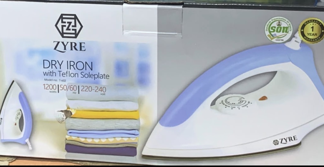 Zyre dry iron