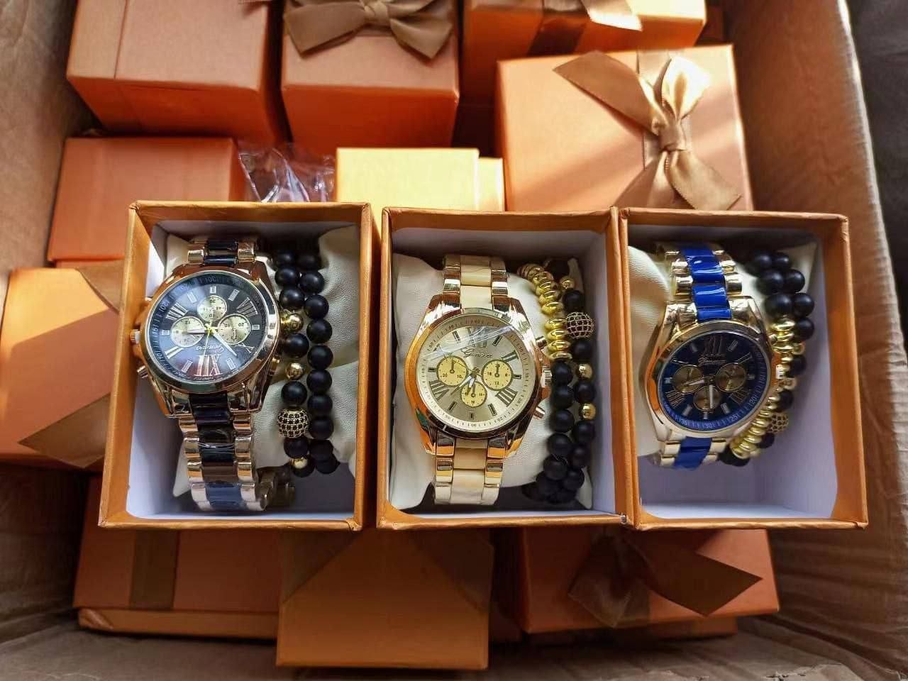 GEVENA WATCH SET