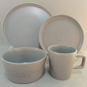 16 pieces dinner set (cream)