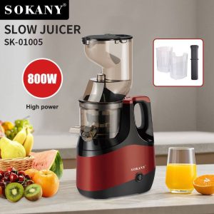 sk-01005  800watt SOKANY SLOW JUICER (Copy)