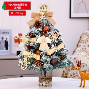 45cm snow drop table chrismas tree