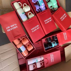 Red package 800ml 2in1 vacuum cup