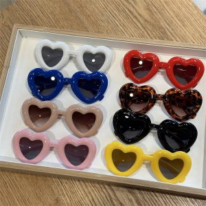 Love shape kids glasses