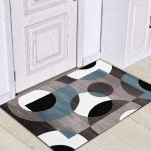 Dotted circle mat 50cm by 80cm