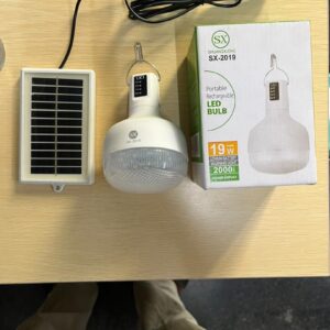 19 watts solar panel bulb