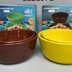 2 pcs ceramic bowl set
