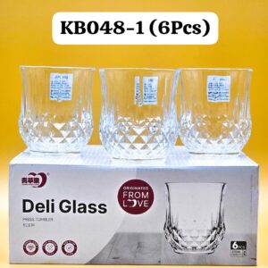 Deli whiskey 6pcs glass cup