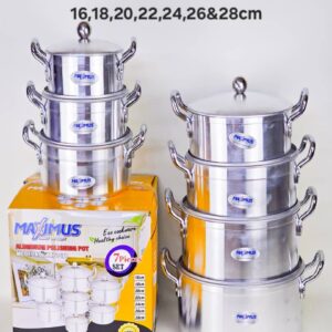 Maximus 7pc Aluminium pot